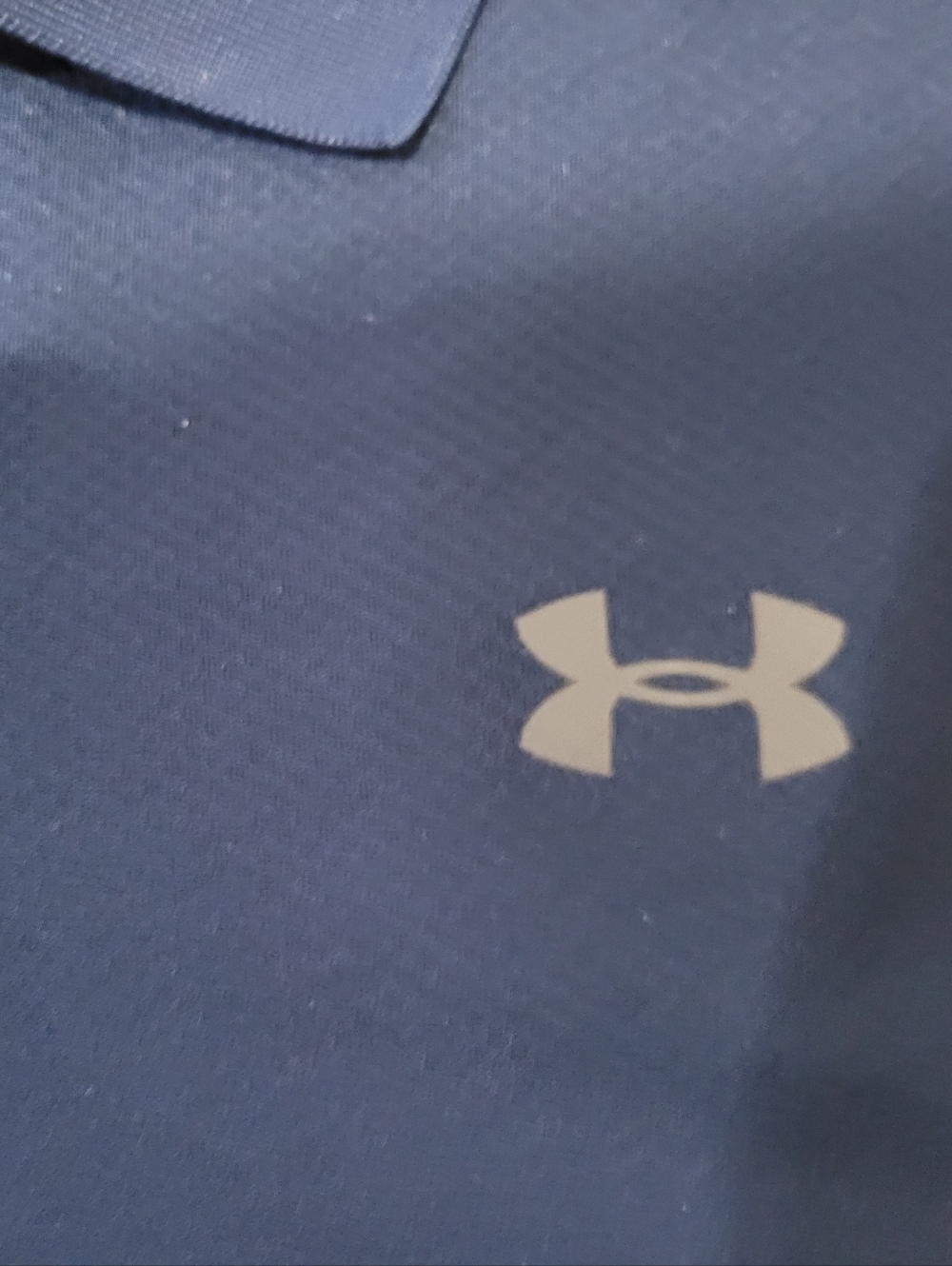 Under Armour men's size XL navy blue polo shirt - Picture 4 of 6
